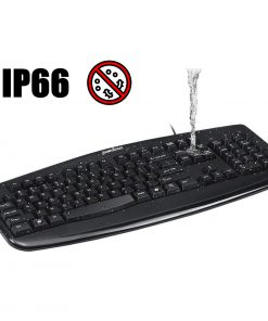 Perixx Periboard 511 Plus Ergonomisch wasbaar IP66 toetsenbord qwerty US d6 
