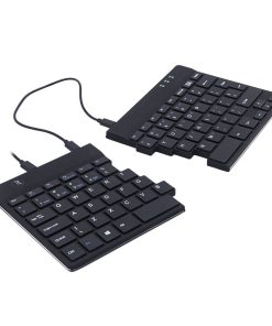 r go ergonomisch gesplitst toetsenbord bedraad qwerty/us